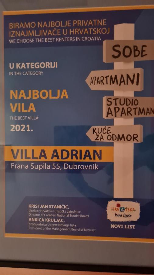 Villa Adrian Dubrovnik Luaran gambar